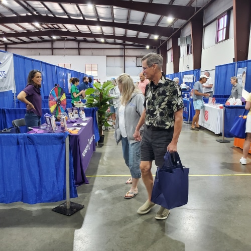 People At Senior Expo 04